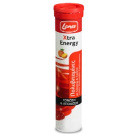 Lanes Xtra Energy Ginseng CoQ10 20 eff tabs