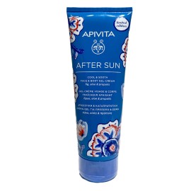 Apivita After Sun Limited Edition, Refreshing & Soothing Gel Cream For Face & Body 200ml.