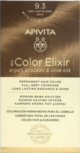 Apivita My Color Elixir 9.3 Ξανθό Πολύ Ανοιχτό Χρυσό 125ml