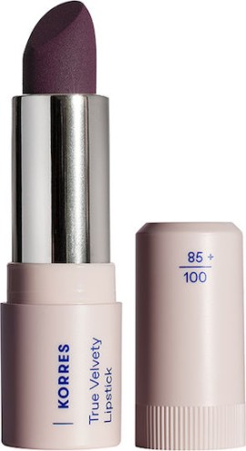 Korres True Velvety Lipstick Κραγιόν 29 Deep Berry 3g