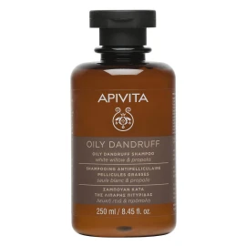 Apivita Hair Care Shampoo Oily Dandruff white willow & propolis 250 ml