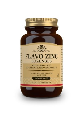 Solgar Flavo-Zinc 23 mg 50 lozenges
