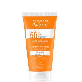 Avene Cleanance Solaire Αντηλιακό Προσώπου Mε Χρώμα Για το Ευαίσθητο, Λιπαρό Δέρμα Με Ατέλειες SPF 50+ 50ml