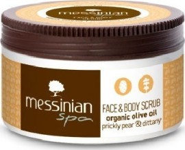 Messinian Spa Face & Body Exfoliating Cream with Prickly Pear and Dictamo 250ml