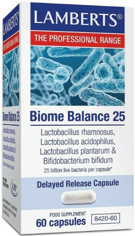 Lamberts Biome Balance 25 Probiotics 60 Capsules