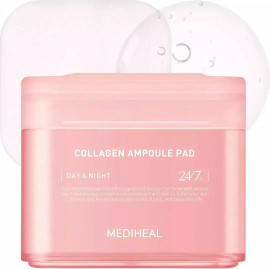 Mediheal Collagen Ampoule Pad – Εμποτισμένα δισκία κολλαγόνου