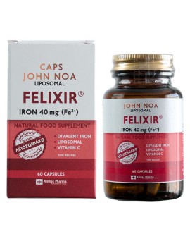 John Noa Liposomal Felixir Iron 40 mg 60 caps
