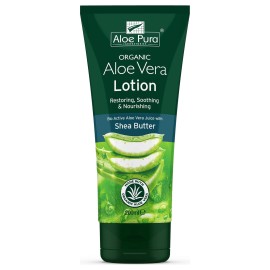 Optima Organic Aloe Vera Lotion Ενυδατική Λοσιόν Σώματος με Βιολογική Αλόη 200 ml