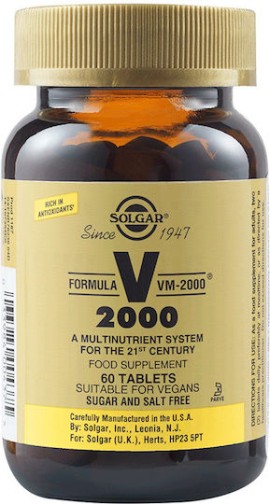 Solgar Formula VM-2000 60 tabs