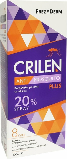 Frezyderm Crilen Anti-Mosquito Plus Spray 20% 100 ml