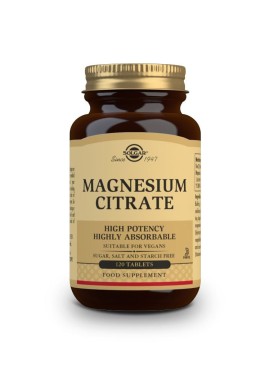 Solgar Magnesium Citrate 200mg 120 ταμπλέτες