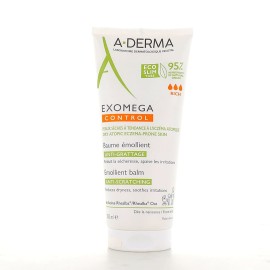 A-Derma Exomega Control Baume Emolliente Μαλακτικό Βάλσαμο Για Ατοπικό Δέρμα 200 ml