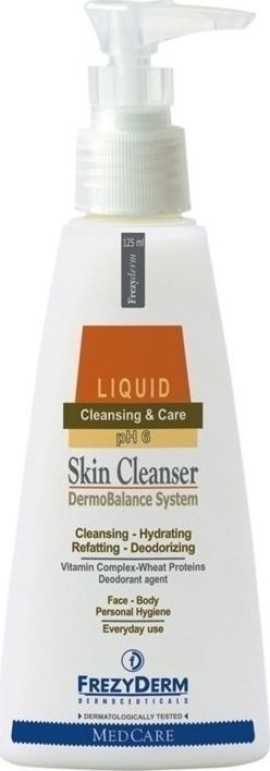 Frezyderm Skin Cleanser Καθαριστικό Αντισηπτικό Προσώπου Σώματος 125ml