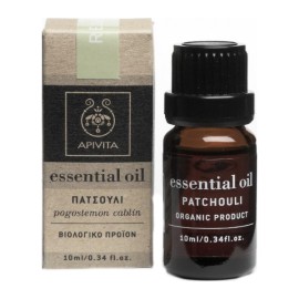 Apivita Essential oil Βιολογικό αιθέριο έλαιο Πατσουλί 10 ml