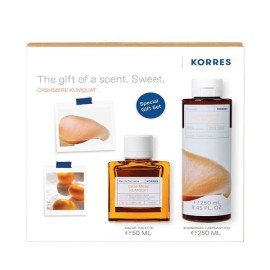 Korres Cashmere Kumquat Eau De Toilette 50 ml + Ενυδατικό Αφρόλουτρο 250 ml