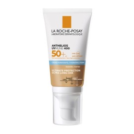 La Roche Posay Anthelios Uvmune 400 Hydrating Tinted Cream SPF50+ Αντηλιακή Ενυδατική Κρέμα Με Χρώμα 50 ml