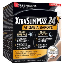 Forte Pharma XtraSlim Max 24 Weight Loss 60 tablets double layer (30 tablets day + 30 tablets night)