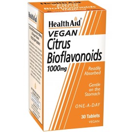 Health Aid Citrus Bioflavonoids 1000 mg Vegan Βιοφλαβονοειδή Εσπεριδοειδών 30 δισκία