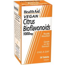 Health Aid Citrus Bioflavonoids 1000 mg Vegan Citrus Bioflavonoids 30 tablets