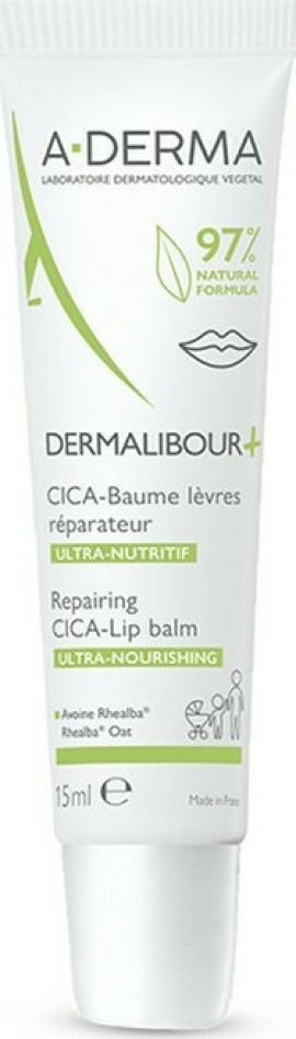 A-Derma Repairing CICA-Lip Balm Ultra-Nourishing Dermalibour+