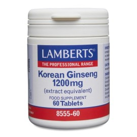 Lamberts Korean Ginseng (Panax Ginseng) 1200mg 60 Tablets