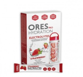 Eifron Electrolytes Ores Pro Hydration Strawberry Flavored Electrolytes 10 sachets