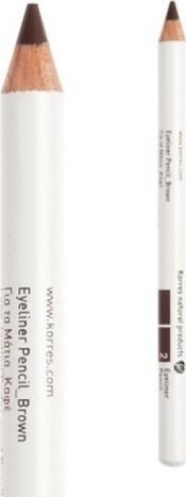 Korres Solid Color Eyeliner Pencil Μολύβι Ματιών 02 Brown 1.2g