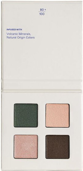Korres Real Color Eyeshadow Palette Τετραπλή Παλέτα Σκιών 01 Forest Nudes 4g