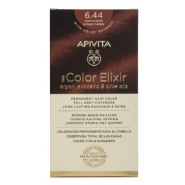 Apivita My Color Elixir Hair Dye 6.44 Blonde Dark Intense Copper