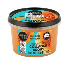 Organic Shop Shea Sugar Collagen Boost Melon Care Body Scrub 250ml