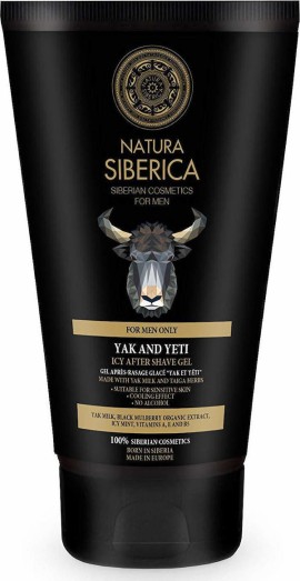 Natura Siberica Yal & Yeti Αντρικό Τζελ Προσώπου Μετά το Ξύρισμα 150 ml