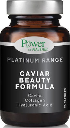 Power of Nature Platinum Range Caviar Beauty Formula 20 caps