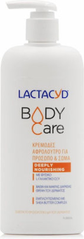 Lactacyd BodyCare Shower Deeply Nourishing Κρεμώδες Αφρόλουτρο 300ml