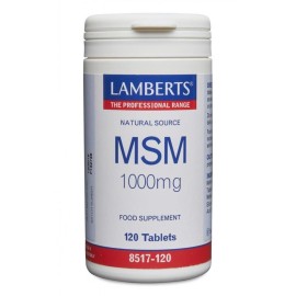 Lamberts MSM 1000mg 120 Tablets