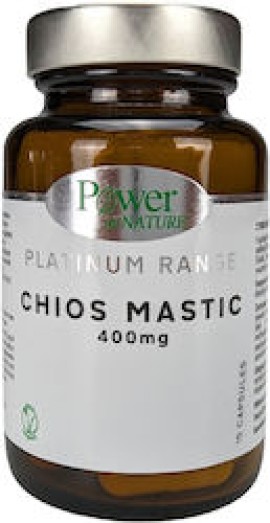 Power Health Platinum Range Chios Mastic 400mg Μαστίχα Χίου 15 κάψουλες