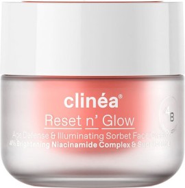Clinéa Reset n Glow Age Defense & Illuminating Sorbet Face Cream Κρέμα Προσώπου Αντιγήρανσης & Λάμψης 50 ml