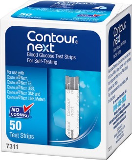 Contour Next Ταινίες Μέτρησης Σακχάρου 50τμχ