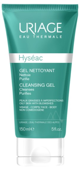 Uriage Hyseac Cleansing Gel Καθαριστικό Τζελ για Μικτές-Λιπαρές Επιδερμίδες 150 ml