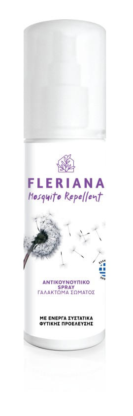 Fleriana Mosquito Repellent Αντικουνουπικό Γαλάκτωμα Spray 75 ml