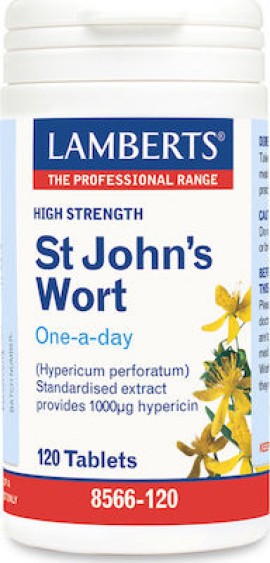 Lamberts St. John's Wort (Hypericum perforatum) 1332mg 120 tablets