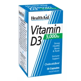 Health Aid Vitamin D3 5000 IU 30 caps