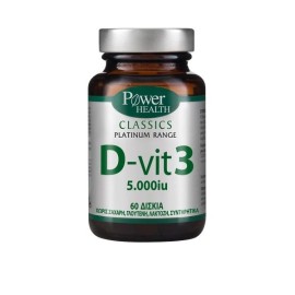 Power Health Classics Platinum Range D-vit3 5000iu 60tabs