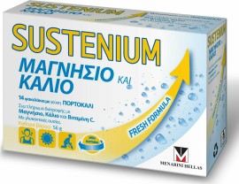 Menarini Sustenium Magnesium and Potassium 14 sachets