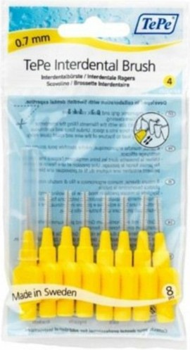 Tepe Interdental Brush Extra Soft Size 4 0.7 mm 8 pcs