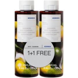 Korres Lemon Shower Gel 250 ml 1+1 Gift