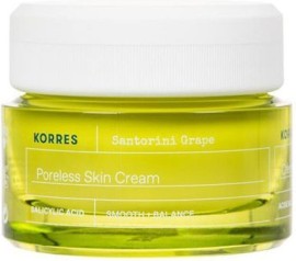 Korres Santorini Grape Poreless Skin Cream Κρέμα-Τζελ για Σύσφιξη Πόρων 40 ml