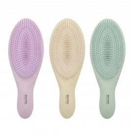 Beter Natural Fiber Hair Brush 1pc, (Random Color Selection).