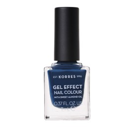 Korres Gel Effect Nail Colour With Sweet Almond Oil No.84 Indigo Blue 11ml