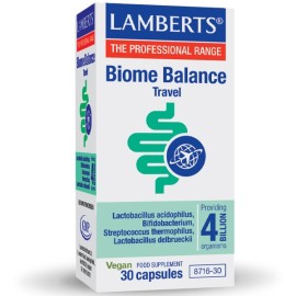 Lamberts Biome Balance Travel 4 billion 30 κάψουλες