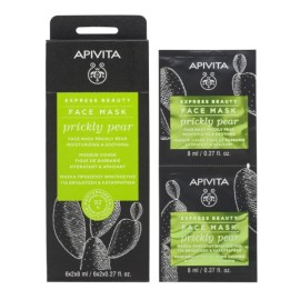 Apivita Express Beauty New Face Scrub Olive 2x8ml